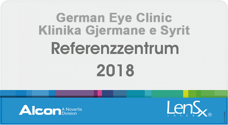 Certifikatë Klinika Gjermane e Syrit